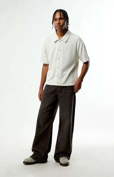 Pacsun Men's Blake Extreme Baggy Pants Corduroy Dark Gray