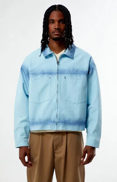 Pacsun Men's Blue Billie Gas Jacket