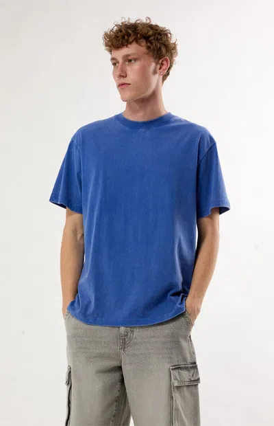Pacsun Men's Blue Premium T-shirt