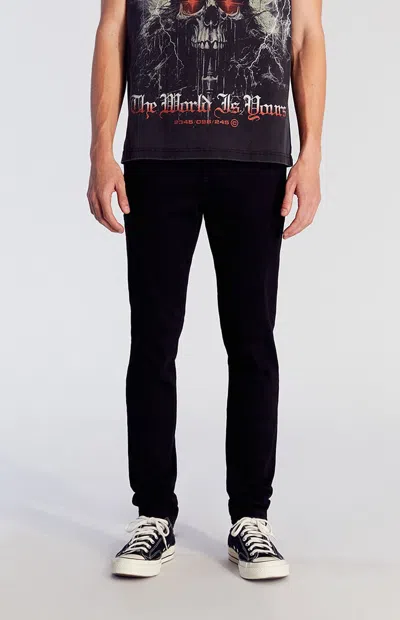 Pacsun Men's Bryce Stacked Skinny Jeans Stretch Black