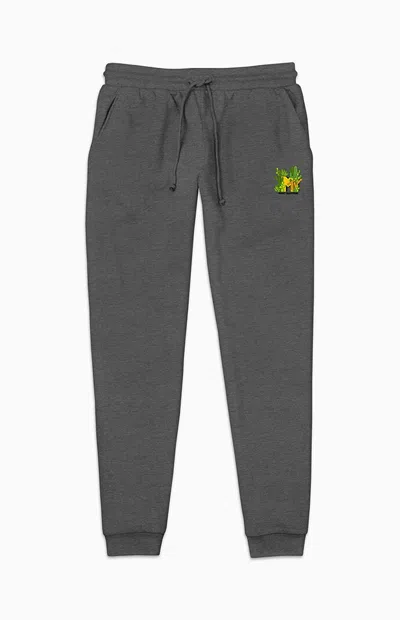 Pacsun Men's Cacti Mtv Sweatpants In Charcoal In Gray