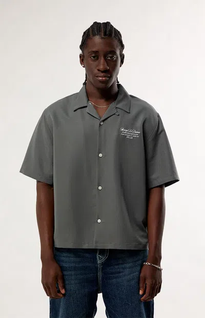Pacsun Men's Casa Antigua Camp Shirt In Gray