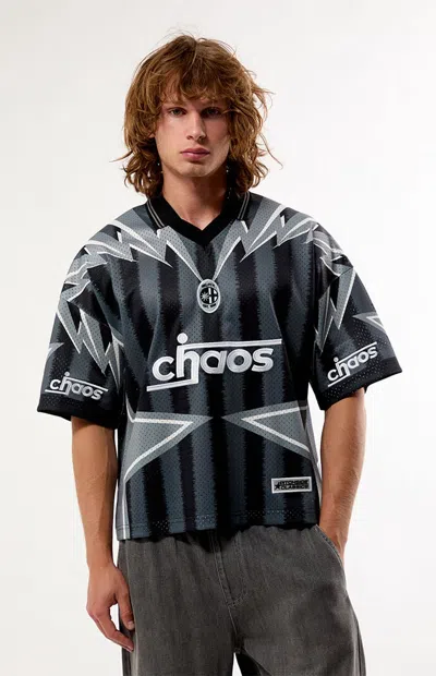 Pacsun Men's Chaos Soccer Jersey In Black