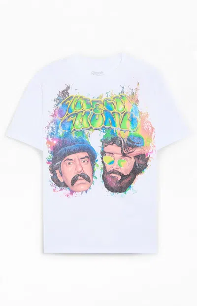 Pacsun Men's Cheech & Chong Airhead T-shirt In White