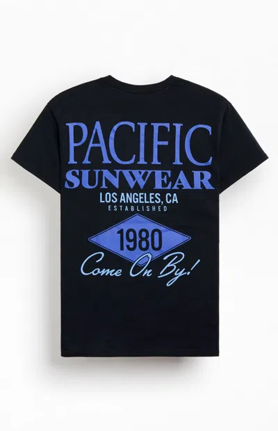 Pacsun Men's Come On By T-shirt In Black