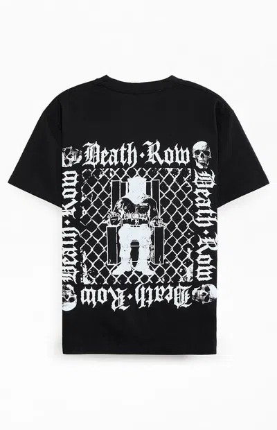 Pacsun Men's Death Row Records La T-shirt In Black In Blue