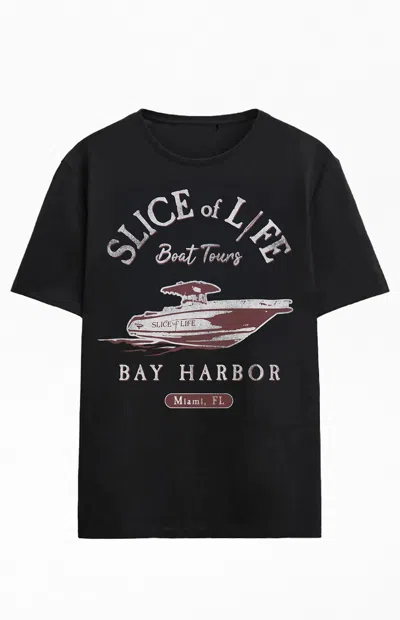Pacsun Men's Dexter Slice Of Life Boat T-shirt In Black