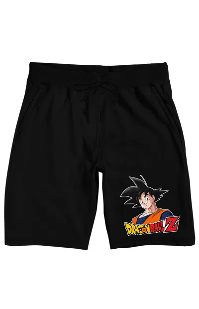 Pacsun Men's Dragon Ball Z Goku Logo Sweat Shorts In Black