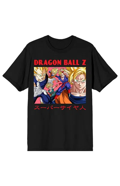 Pacsun Men's Dragon Ball Z Super Saiyan T-shirt In Black