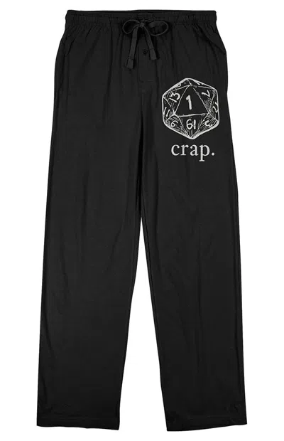 Pacsun Men's Dungeons And Dragons Dice Sleep Pants In Black