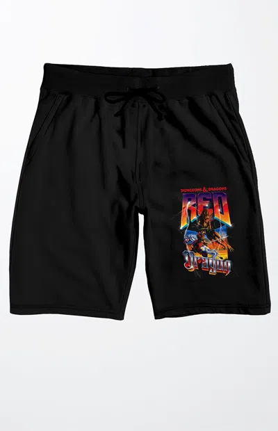 Pacsun Men's Dungeons & Dragons Sweat Shorts In Black
