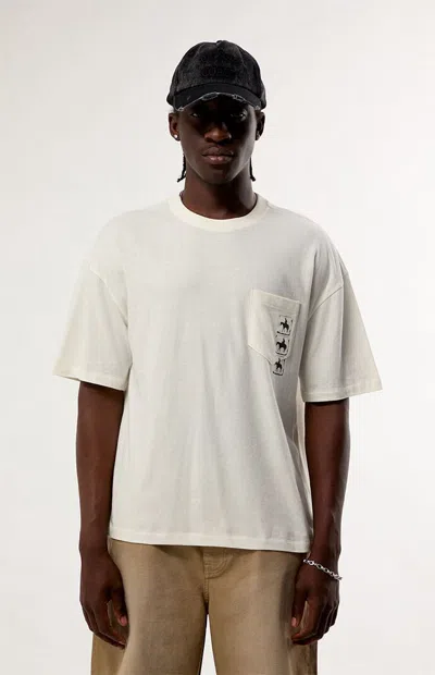 Pacsun Men's Dusk Pocket T-shirt In White