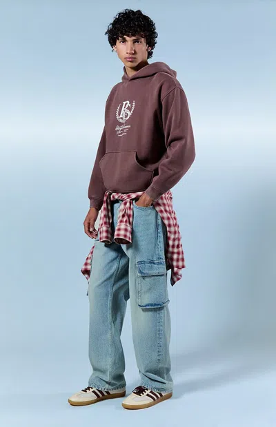 Pacsun Men's Dylan Baggy Jeans Cargo Light Blue In Light Indigo In Multi