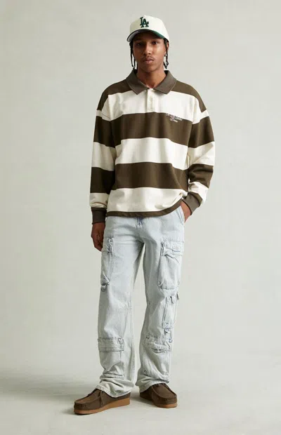 Pacsun Men's Dylan Baggy Jeans Cargo Light Indigo In Blue