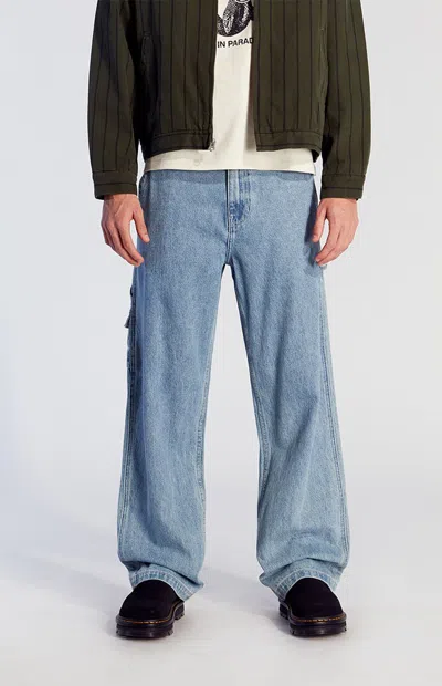 Pacsun Men's Dylan Baggy Jeans Carpenter Medium Indigo In Blue