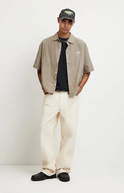Pacsun Men's Dylan Baggy Jeans Cream In Multi