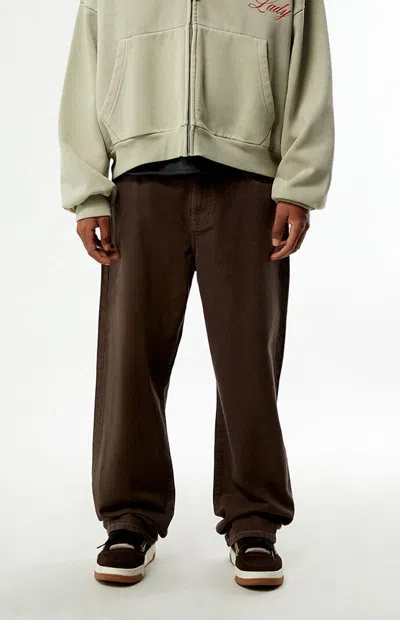 Pacsun Men's Dylan Baggy Jeans Dark Brown