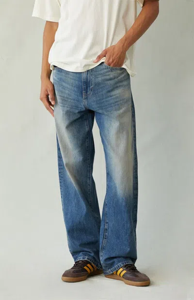 Pacsun Men's Dylan Baggy Jeans Medium Blue Tint In Medium Indigo