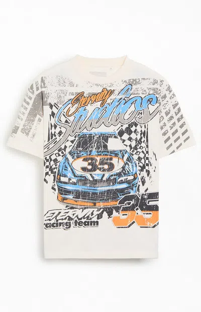 Pacsun Men's Eternity Racing T-shirt In White