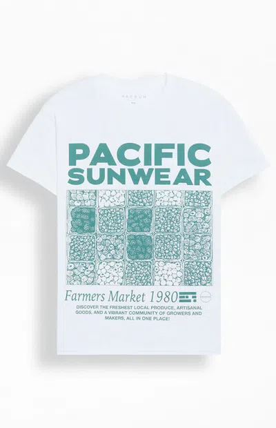 Pacsun Men's Farmers Market T-shirt In White