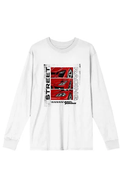 Pacsun Men's Fast & Furious Long Sleeve T-shirt In White