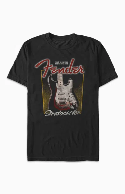 Pacsun Men's Fender Madeworn T-shirt In Black