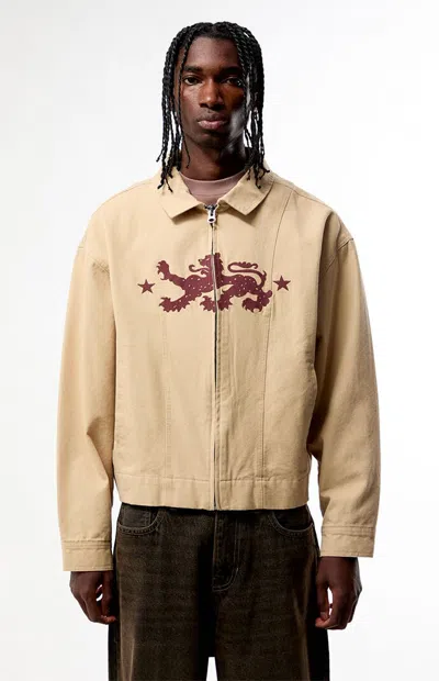 Pacsun Men's Flack Gas Jacket In Tan In Brown