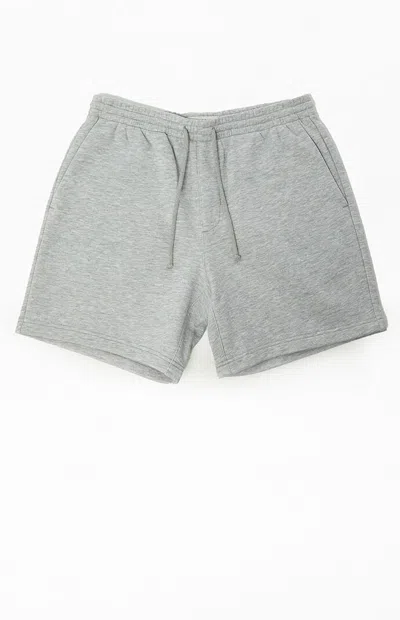 Pacsun Men's Fleece Grey Sweat Shorts In Gray