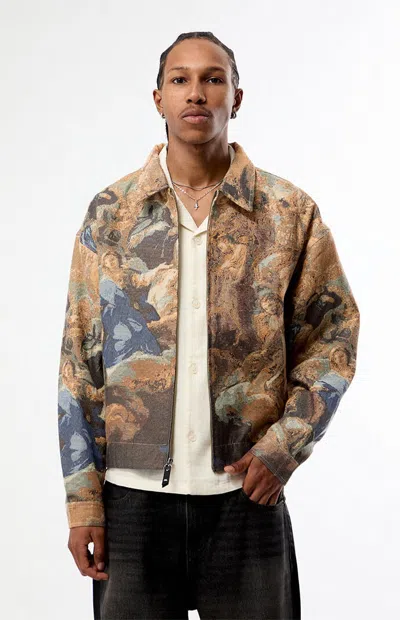 Pacsun Men's Fortuna Zip Up Jacket In Multi