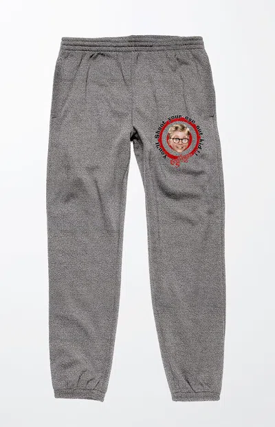 Pacsun Men's Gray A Christmas Story Sweatpants In Light Gray