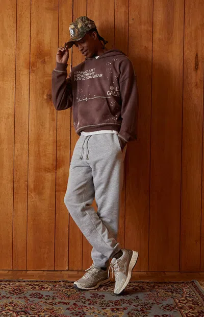 Pacsun Men's Gray Sweatpants In Heather Grey