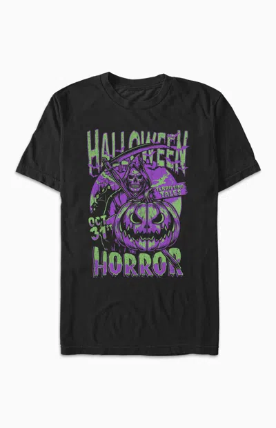 Pacsun Men's Grim Halloween T-shirt In Black