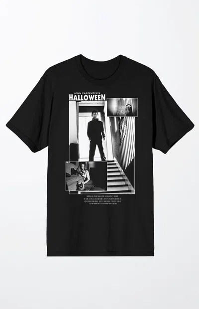 Pacsun Men's Halloween Graphic T-shirt In Black