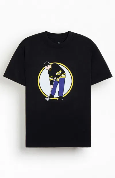 Pacsun Men's Happy Gilmour 18 T-shirt In Black