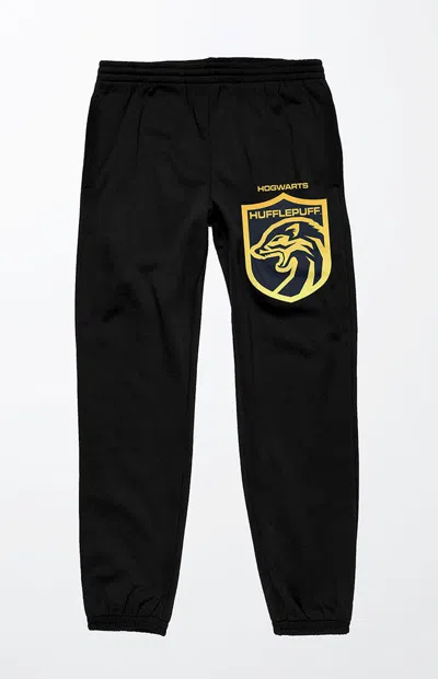 Pacsun Men's Harry Potter Hufflepuff Sweatpants In Black