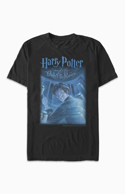 Pacsun Men's Harry Potter Phoenix Cover T-shirt In Black