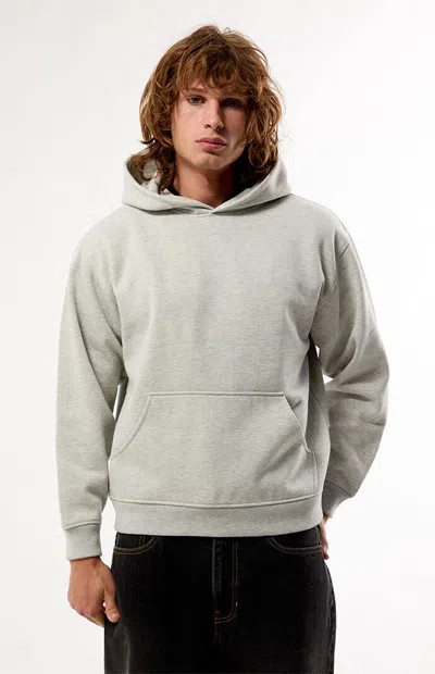 Pacsun Men's Heather Grey Snow Wash Hoodie In Heather Gray