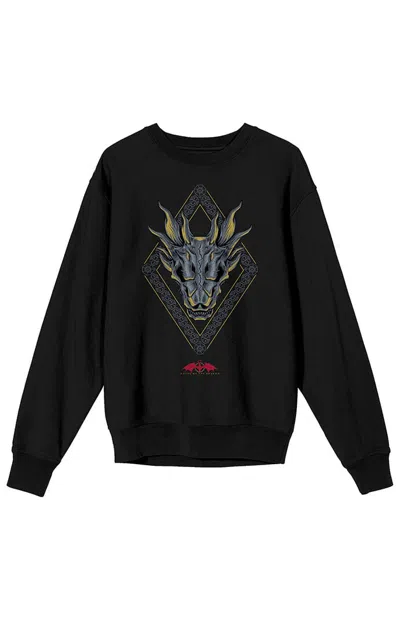 Pacsun Men's House Of The Dragon Crew Neck Sweatshirt In Black In Multi