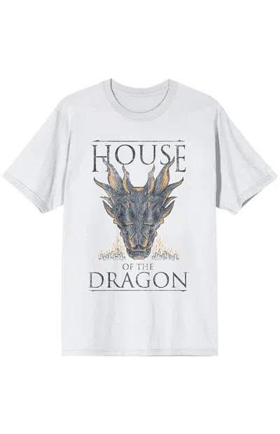 Pacsun Men's House Of The Dragon T-shirt In White