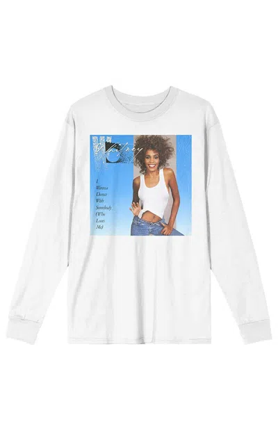 Pacsun Men's I Wanna Dance With Somebody Long Sleeve T-shirt In White