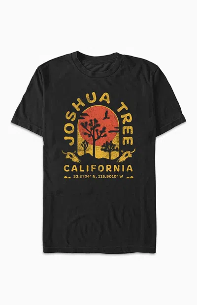 Pacsun Men's Joshua Tree T-shirt In Black