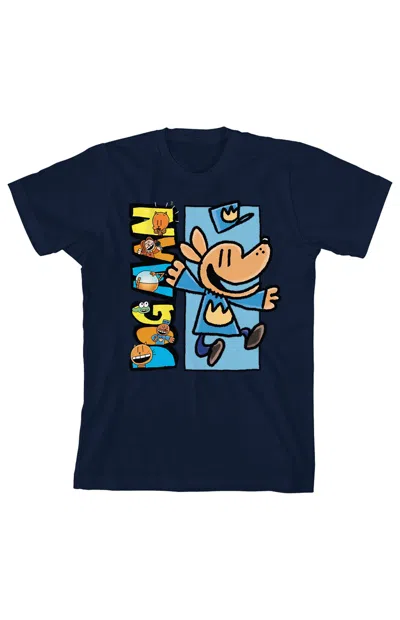 Pacsun Men's Kids Dog Man Jumping T-shirt In Navy In Blue