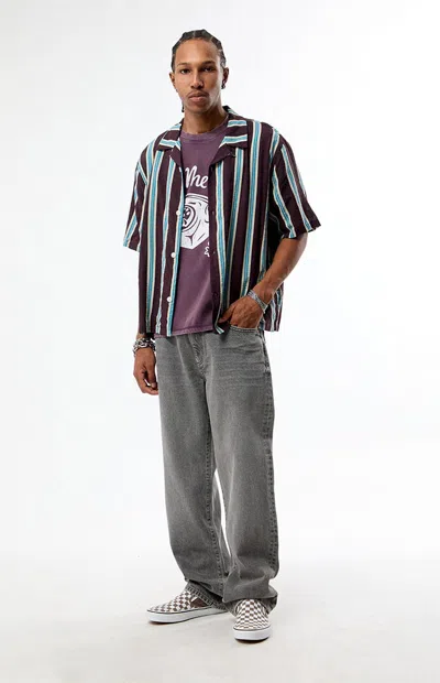 Pacsun Men's Logan Relaxed Straight Jeans Gray
