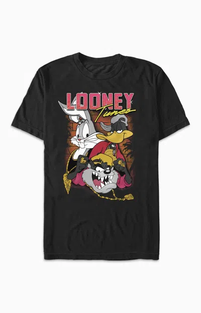 Pacsun Men's Looney Tunes Sidet-shirt In Black
