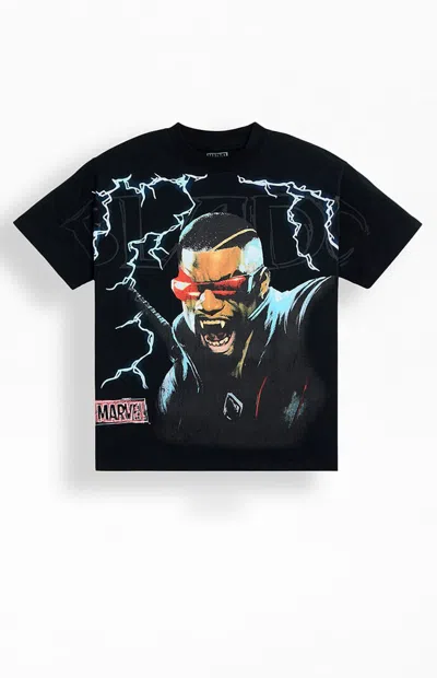 Pacsun Men's Marvel Blade Striking T-shirt In Black