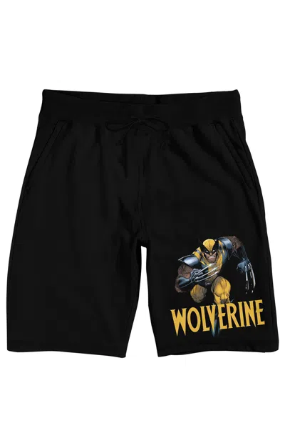 Pacsun Men's Marvel Universe Wolverine Sweat Shorts In Black