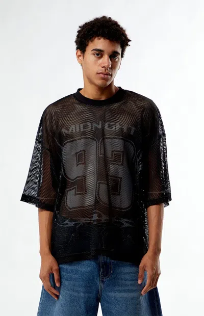 Pacsun Men's Midnight 93 Mesh Jersey In Black