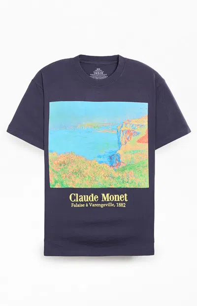 Pacsun Men's Monet Cliffs T-shirt In Navy In Blue