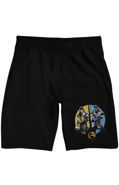 Pacsun Men's Mortal Kombat Klassic Sweat Shorts In Black