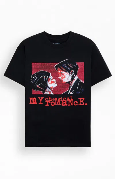 Pacsun Men's My Chemical Romance T-shirt In Black